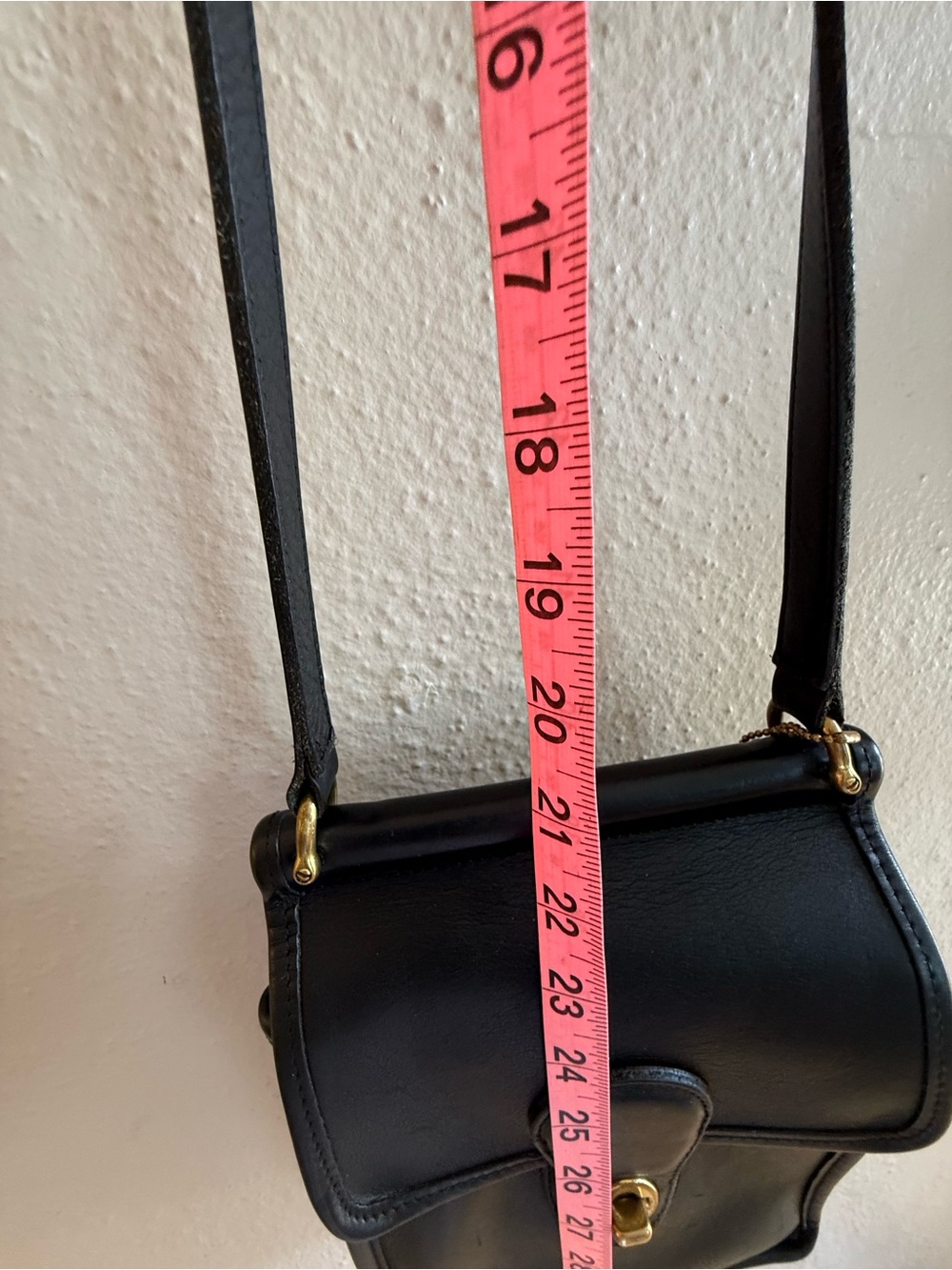 Coach Murphy Black Leather Turnlock Crossbody Bag - Picture 12 of 13